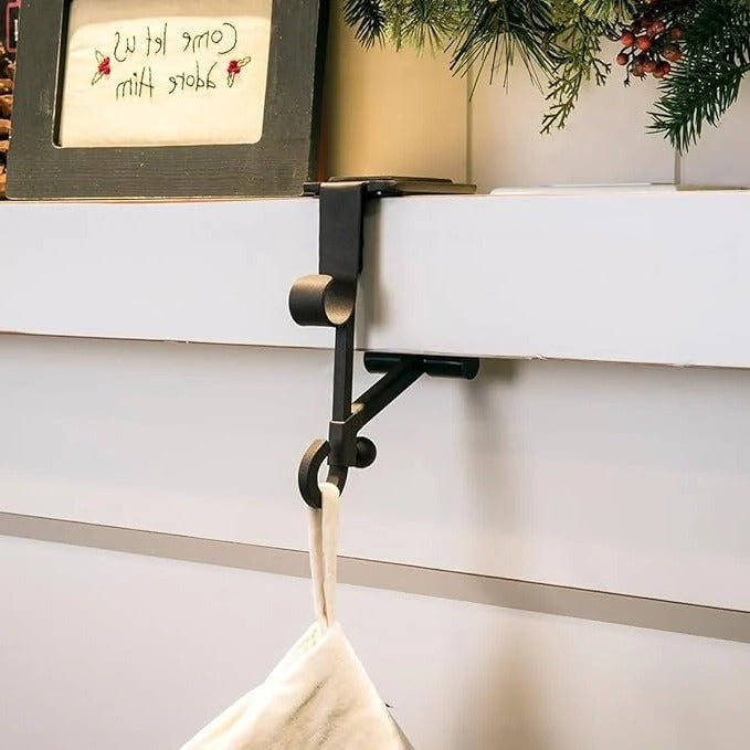 Garland Christmas Stocking Holders for Mantle